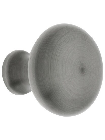 Providence Cabinet Knob - 1 1/4 inch Diameter in Antique Pewter.